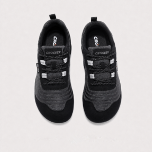 Wide-Toe Barefoot Walking Shoes — Black