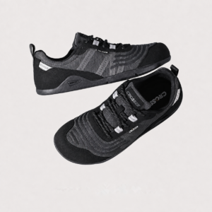 Wide-Toe Barefoot Walking Shoes — Black
