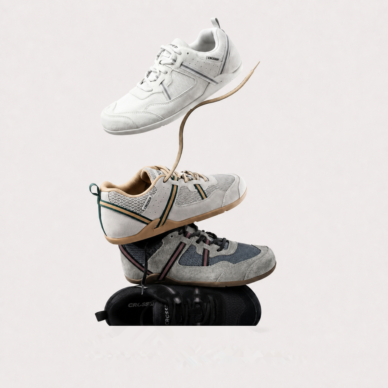 Wide-Toe Barefoot Training Shoes — Black