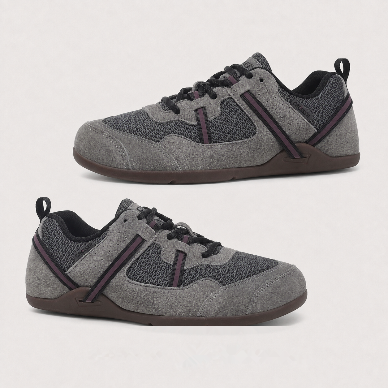 Wide-Toe Barefoot Training Shoes — Black