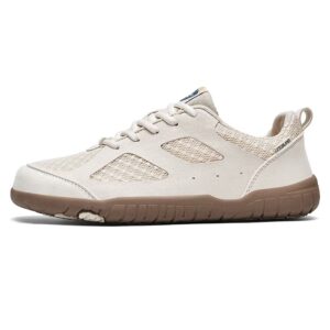 Mesh-Panel Everyday Sneakers — White