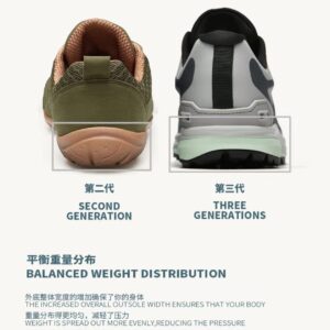 Wide-Toe Trail Running Shoes — Off White