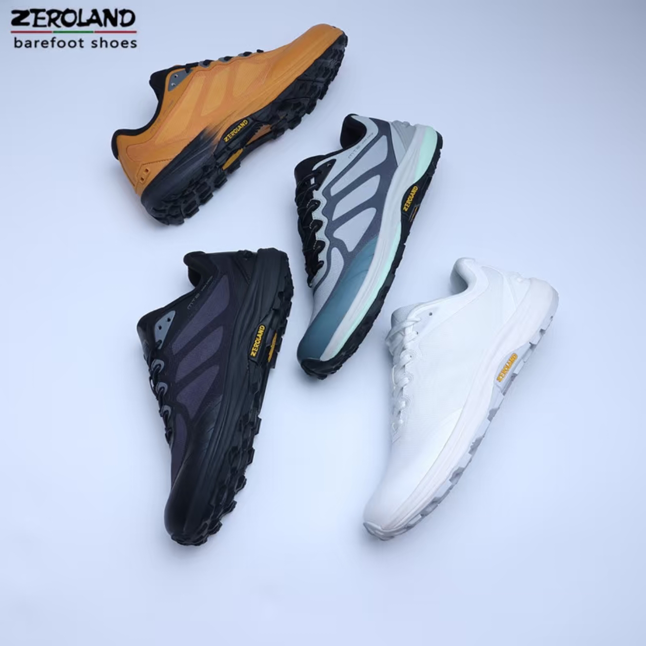 Wide-Toe Trail Running Shoes — Mango