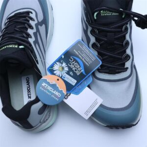 Wide-Toe Trail Running Shoes — Light Blue