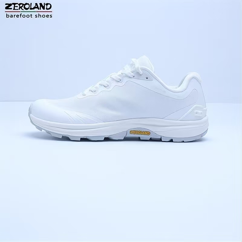 Wide-Toe Trail Running Shoes — Off White