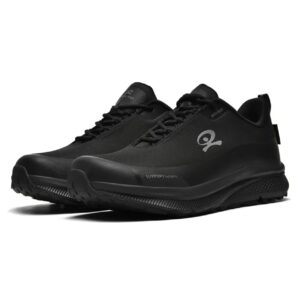 Wide-Toe Trail Running Shoes — Black