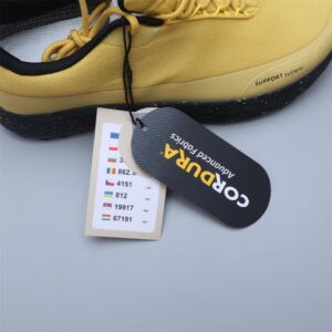 Wide-Toe Trail Running Shoes — Yellow