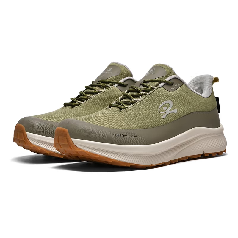 Wide-Toe Trail Running Shoes — Yellow