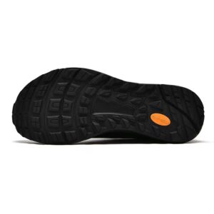 Wide-Toe Trail Running Shoes — Black