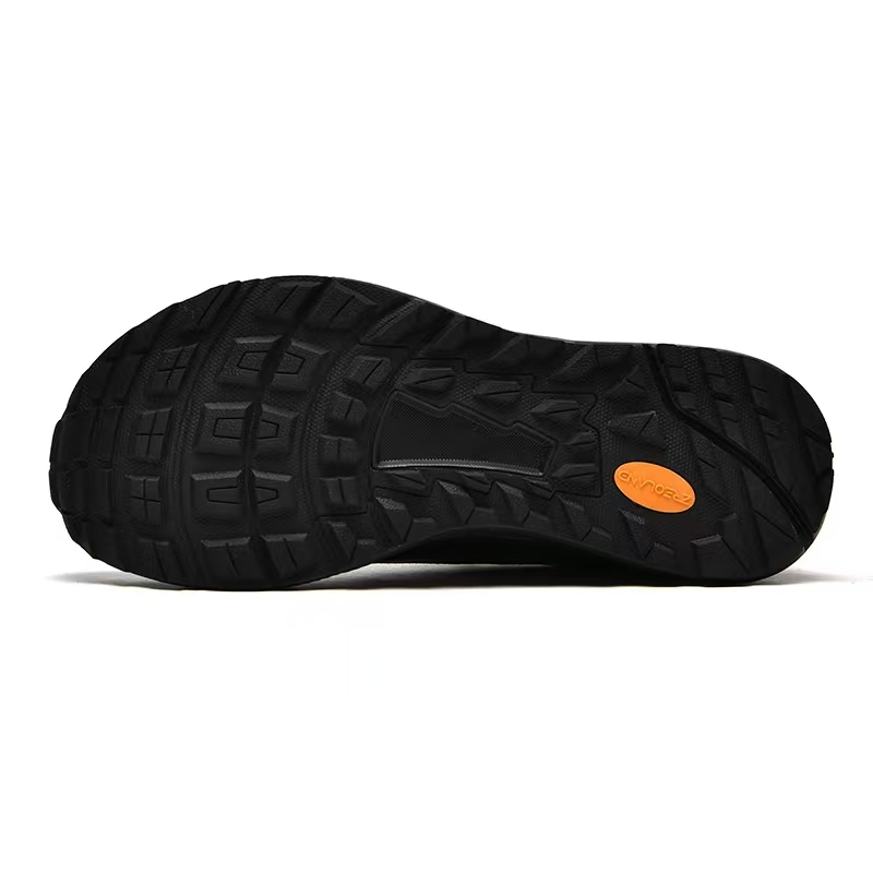 Wide-Toe Trail Running Shoes — Black