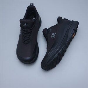 Wide-Toe Trail Running Shoes — Black