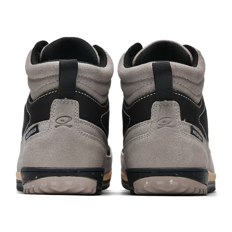 Mid-Cut Hiking Boots — Black