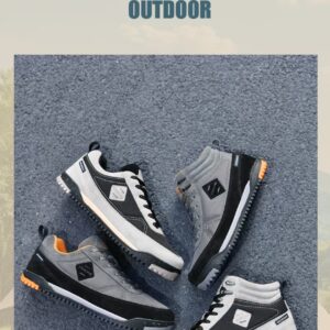 Low-Cut Hiking Shoes — Black