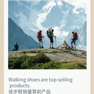 Low-Cut Hiking Shoes — Grey