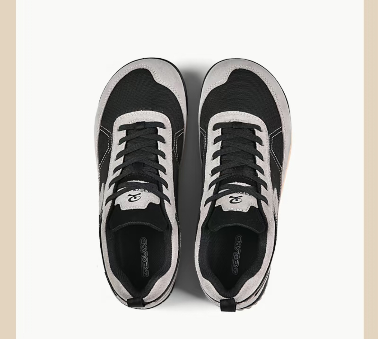 Low-Cut Hiking Shoes — Grey